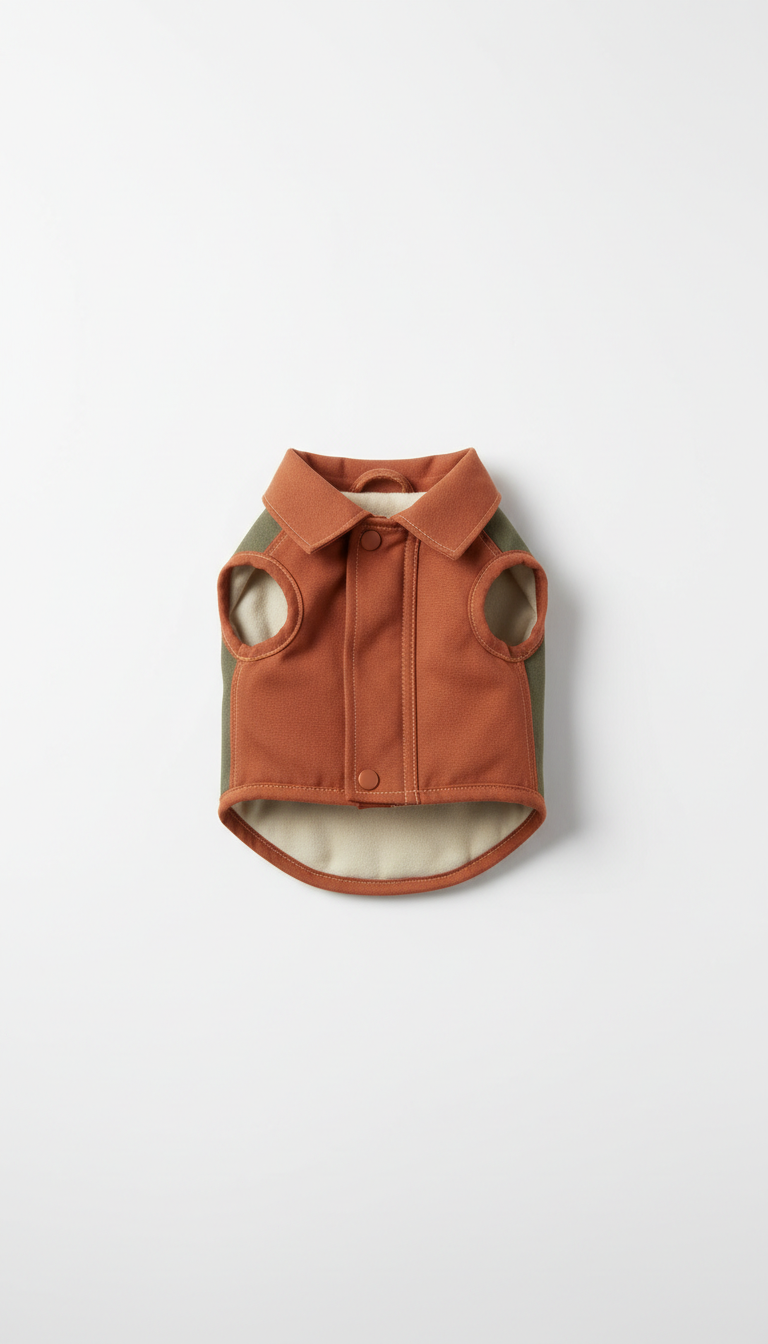 Rust Clay Trail-Ready Pet Jacket